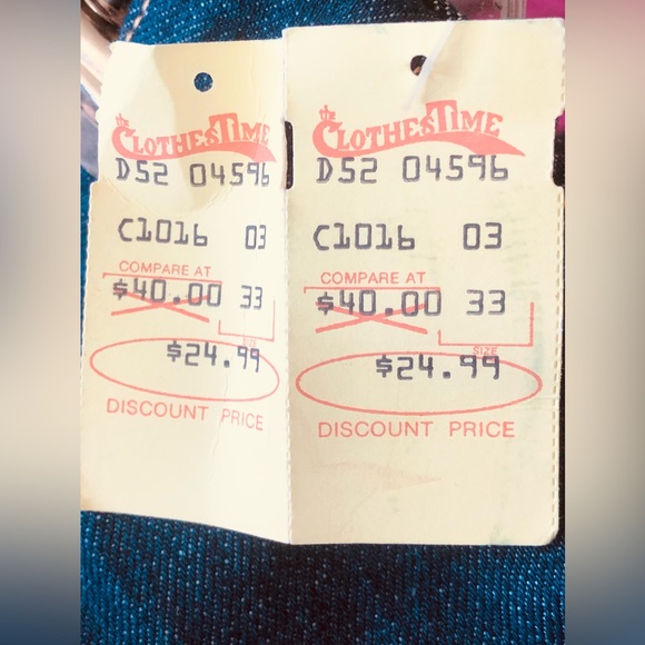 Vintage Dead Stock 70’s 80’s SASSON Denim Jeans - Picture 10 of 14